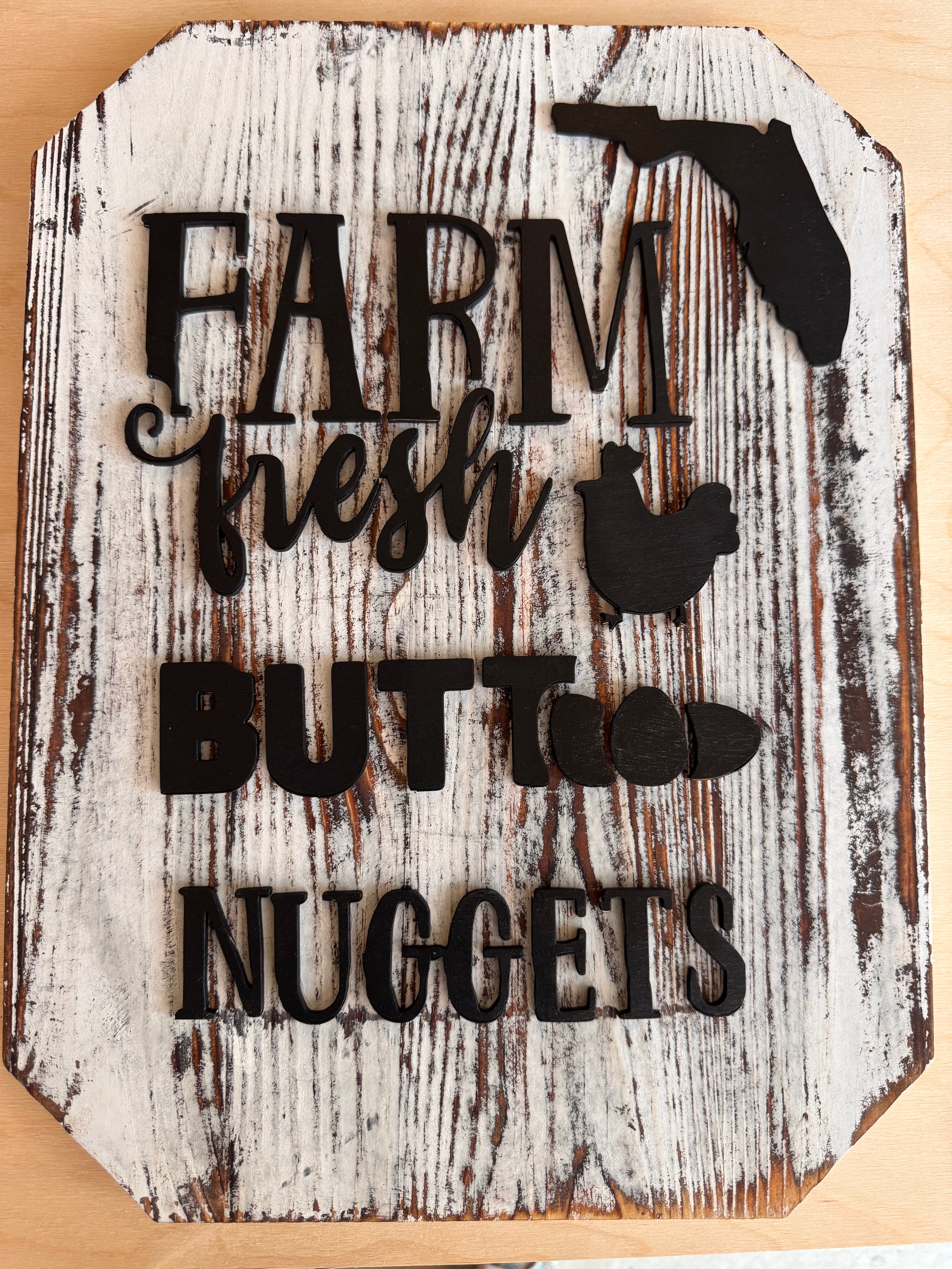 Butt Nuggets sign
